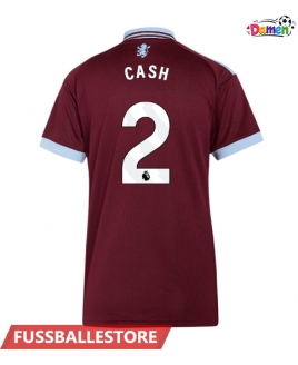 Günstige Aston Villa Matty Cash #2 Heimtrikot Damen 2026-27 Kurzarm